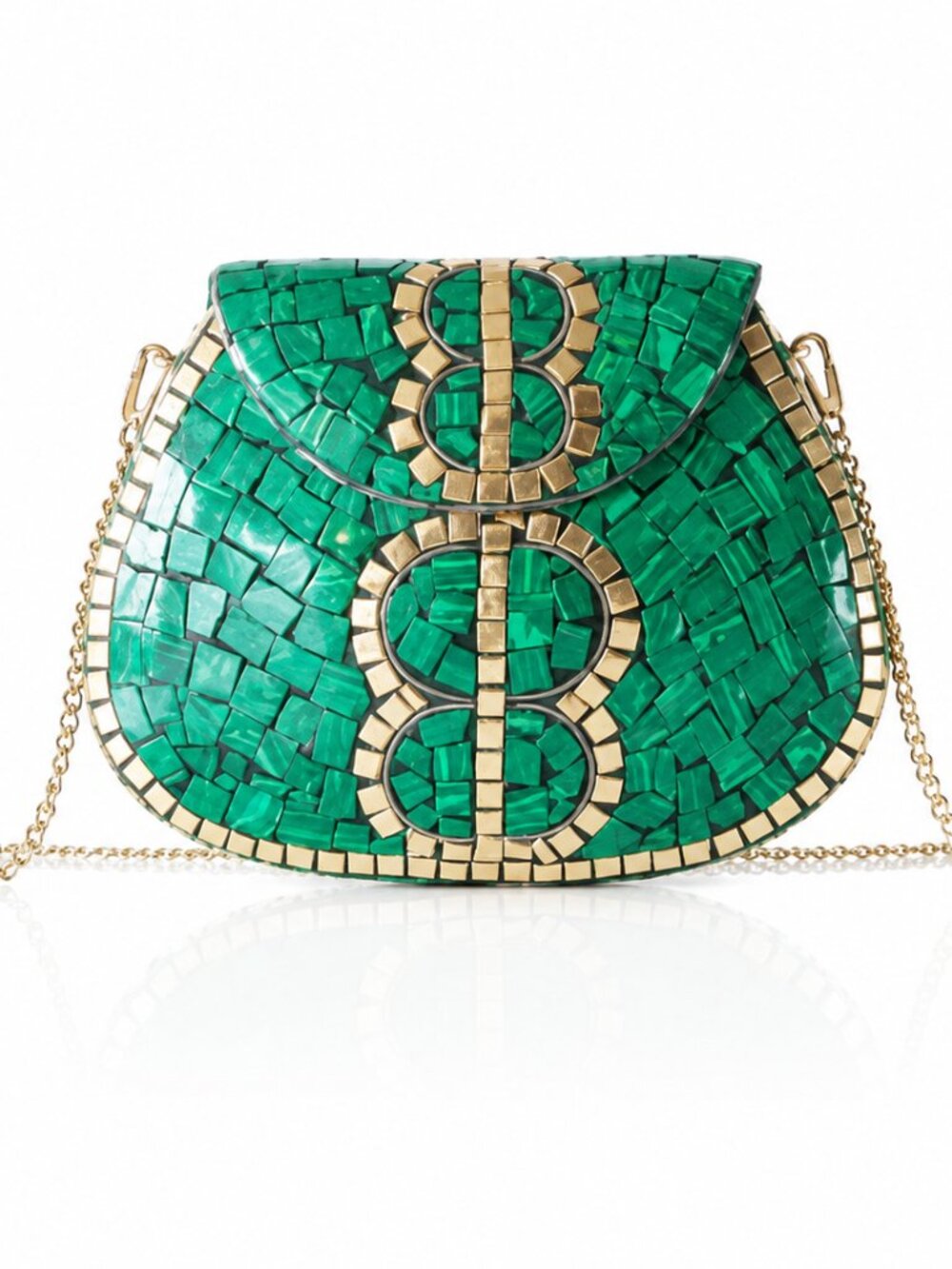 Ramla Porte-Moi mosaic clutch bag